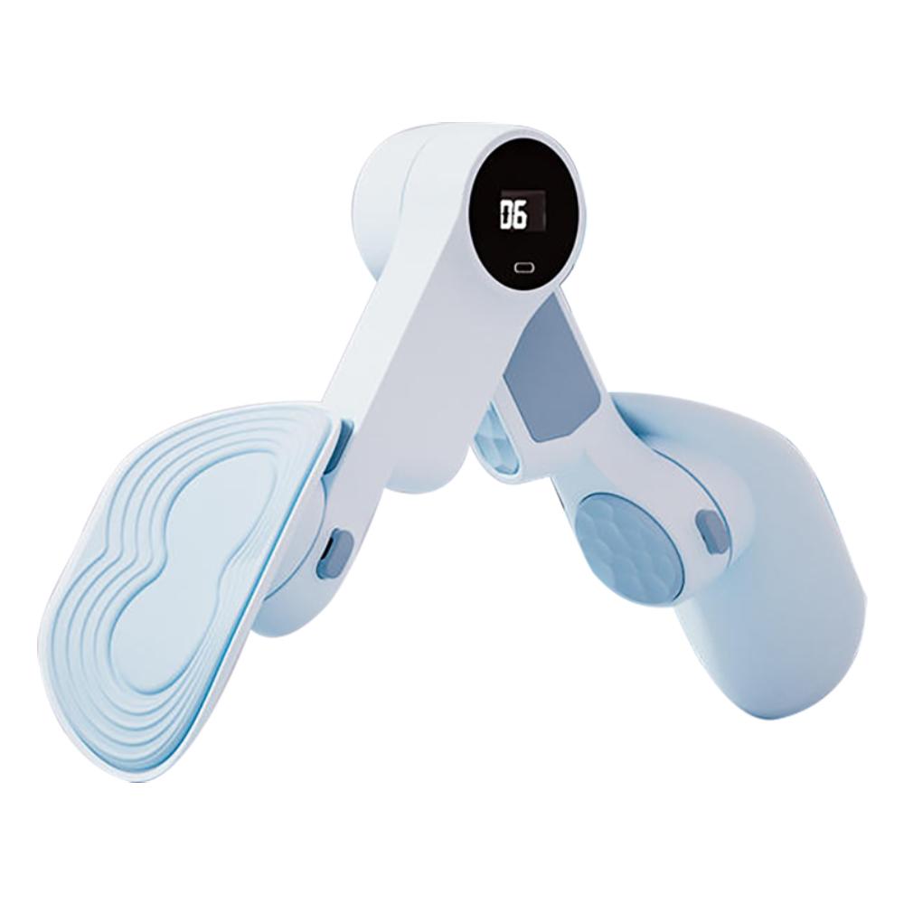Hip Trainer Leg Trainers Pelvic with Digital Counter Floor Muscle Strength Adjustable Size Leg Exercise Inner Thigh Fitness Equipment