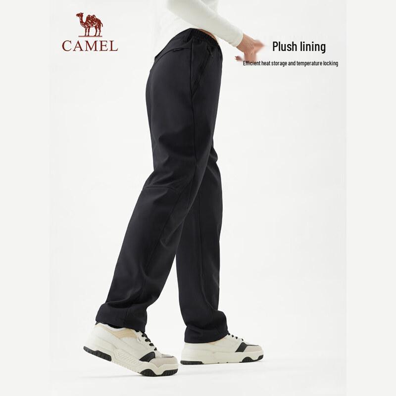 CAMEL Women s Outdoor Fleece-Lined Soft Shell Hiking Pants M