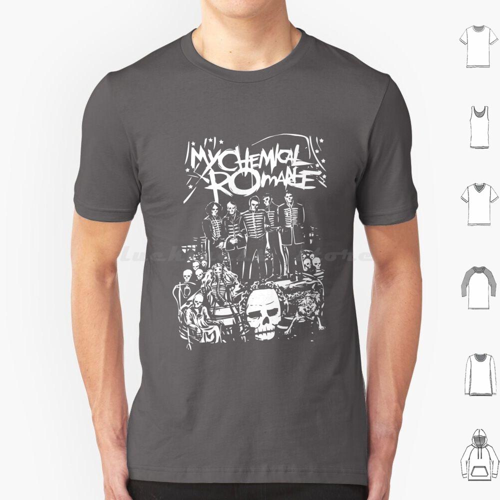 My Chemical Romace T Shirt Cotton Men Women DIY Print Rerardo My Chemical Romance Black Parade Emo