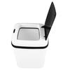 Smart Trash Can Large Capacity LED Light Automatic Motion Sensor Waste Bin with Button for Home Use