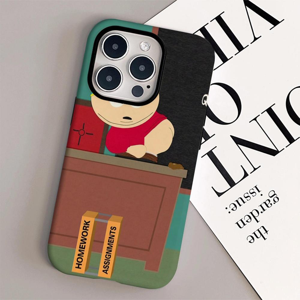 South park Classic anime cute design Phone Case Film shell For iPhone 16e 16 15 14 13 12 11 Pro Max Plus XS