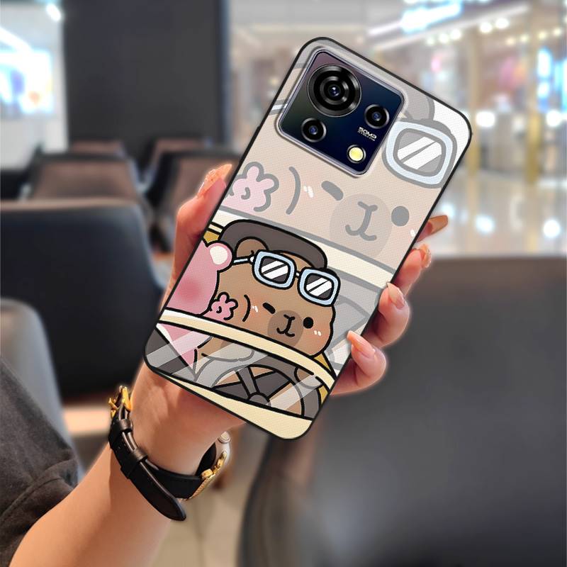 Graffiti Fashion Design Phone Case For ZTE Blade V50 Vita Silicone Protective Cute Durable Shockproof TPU Phone Pouch
