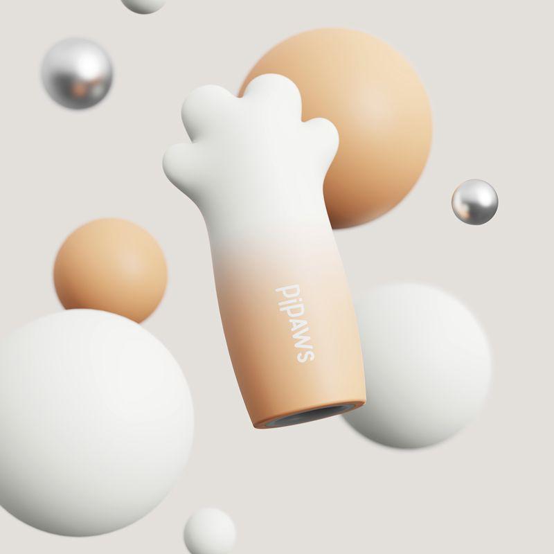 

Moon Cake Meow Pipaws Leather Small Sticky Cat Gift Laser Funny Cat Handy Gadget Pet Supplies Cat s Paw Bucket Cat Stick MengMeng white gloves