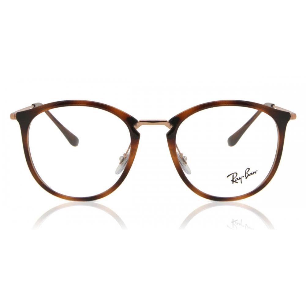 

Ray Ban Rx7140 5687 Women Eyeglasses Stripped Havana/49-20-150