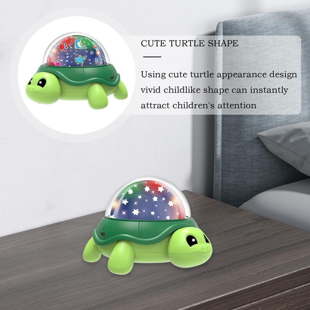 Children Tortoise Projector Lamp Ocean Starry Skys Projector Lamp Bedroom Decoration Night Light
