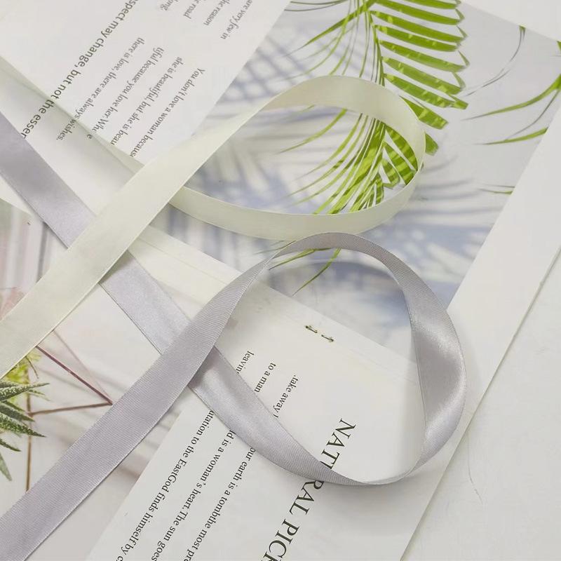 "95-Yard Solid Color Ribbon for Gift Wrapping, Cake Decor, Clothing Accessories, and Flower/Fruit Packaging - 2 Cm Width"