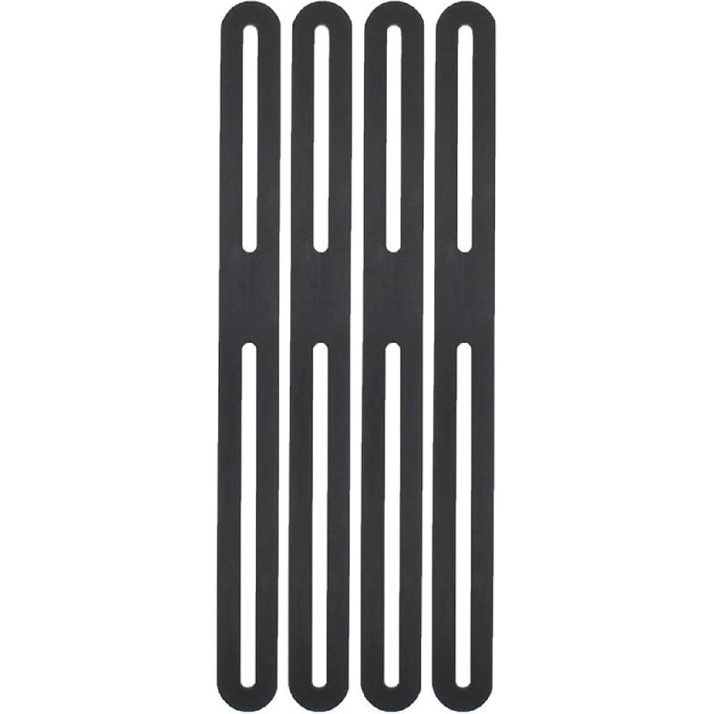 4 PCS Adjustable L-Shape Corner Brace, ULIFESTAR Heavy Duty Thicken Stainless Steel Joint Right Angle Brackets L Slotted Support Shelf Bracket for PC