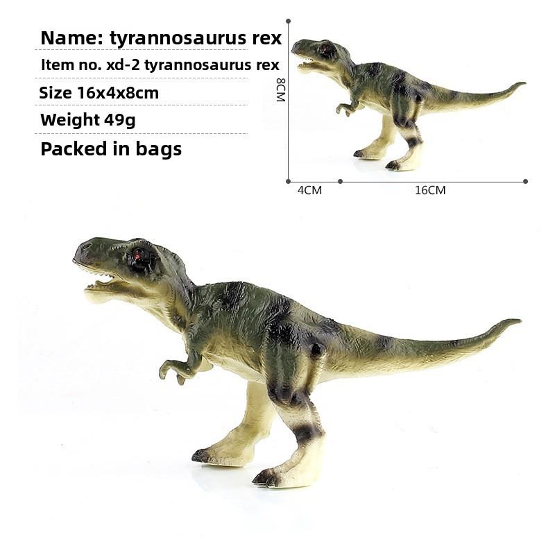 Prehistoric Dinosaur Model Replica With Static Design For Home Decor And Gift GreenTRex