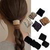 2026 Latest Hair Ties 10-Piece Set Korean Style Stylish No Marks Simple Thick High Elasticity Holders Soft Headache Ponytail Rings Bun Accessories