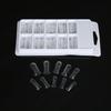 100pcs Clear Nail Form Full Cover Quick Building Gel Mold Tips Nail Extension DIY Manicure Tool