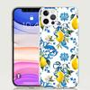 Summer Fruits Lemon Phone Case For iPhone 17 Air 16 15 Plus 11 14 Pro Max 13 Mini 12 7 8 + SE Pattern Art Customized Cover 17 Ai