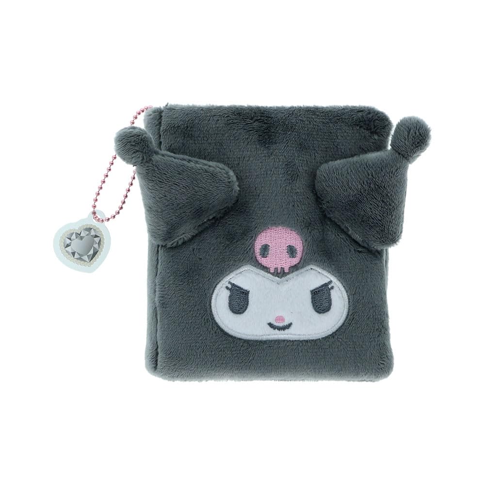 My Melody Sanrio Characters Goods Trading Card Case Card Mascot Keychain Boa Fabric Kuromi S2221934 [Sunstar Stationery]