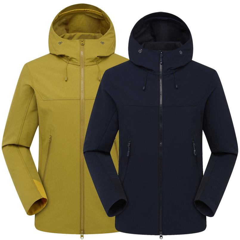 KLSm8 Unisex Softshell Jacket for Spring/Autumn - Breathable, Waterproof, Custom Logo