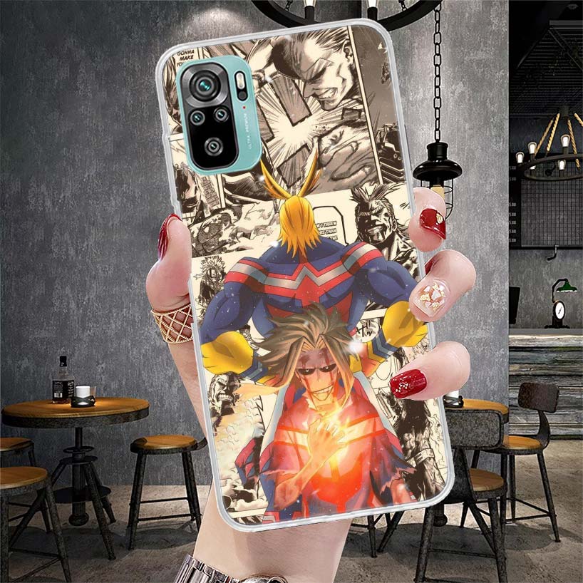 My Hero MHA Deku Soft Phone Case For Xiaomi Redmi Note 15 14 14S 13 12 Pro Plus 12S 11 11S 11E 10 10S 11T 5G Fundas Coque Redmi