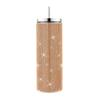 Diamond Stainless Steel Tumbler with Straw 20oz Thermos Bottle Sparkling Water Bottles Shining Coffee Mug Car Thermal Cup Mug