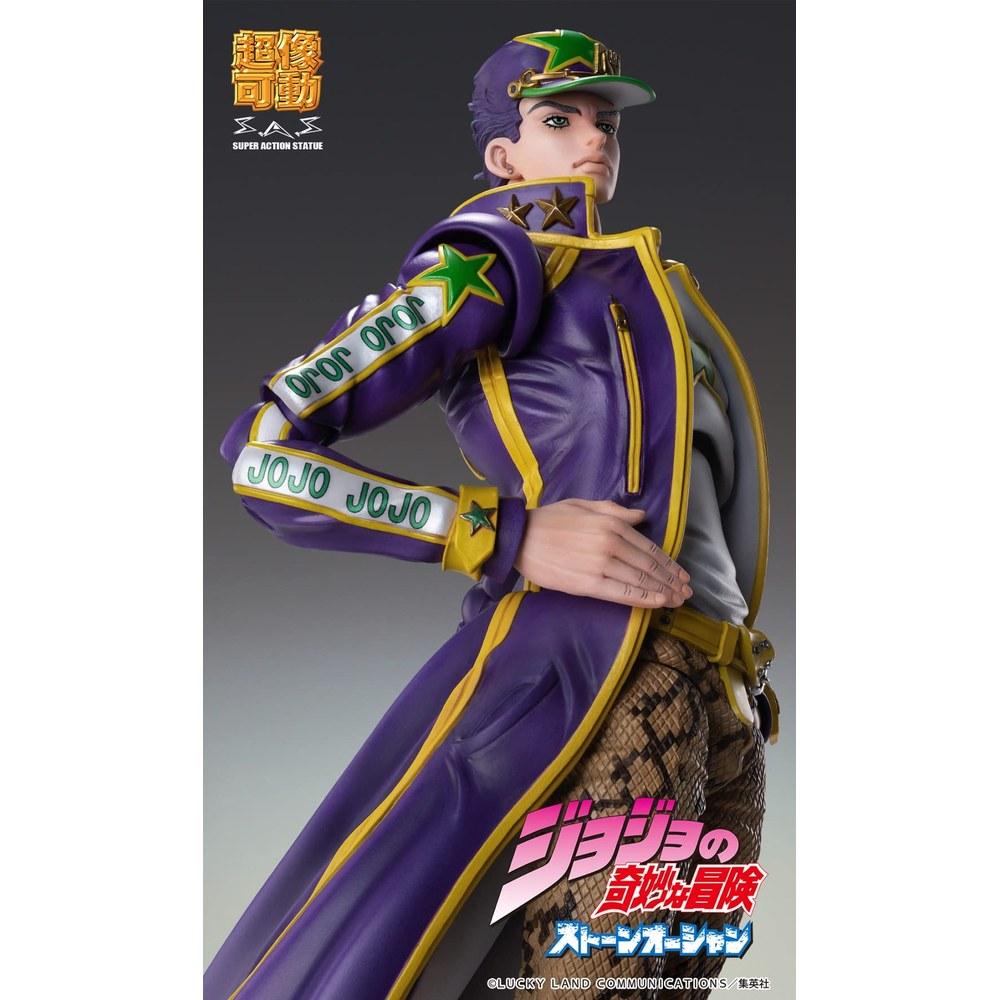 Medicos Super Action Statue JoJo's Bizarre Adventure Part 6 Stone Ocean Jotaro Kujo 170mm PVC ABS POM Movable Figure