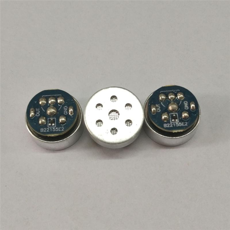 GROCE-Unidirectional Mic 16Mm Electret Condenser Microphone 2Pcs With Circuit Board For Audio For Web Celebrity Anchor