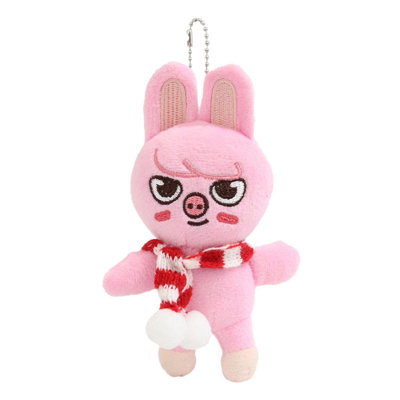 10CM Stray Kids Plush Toy Korean Celebrity Surrounding Doll Fan Collection Doll Children's Festival Gift