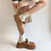 Wear Half Slippers Women's New Spring Cool Slippers Bag Head Bow with Skirt Thick Bottom Mary Jane