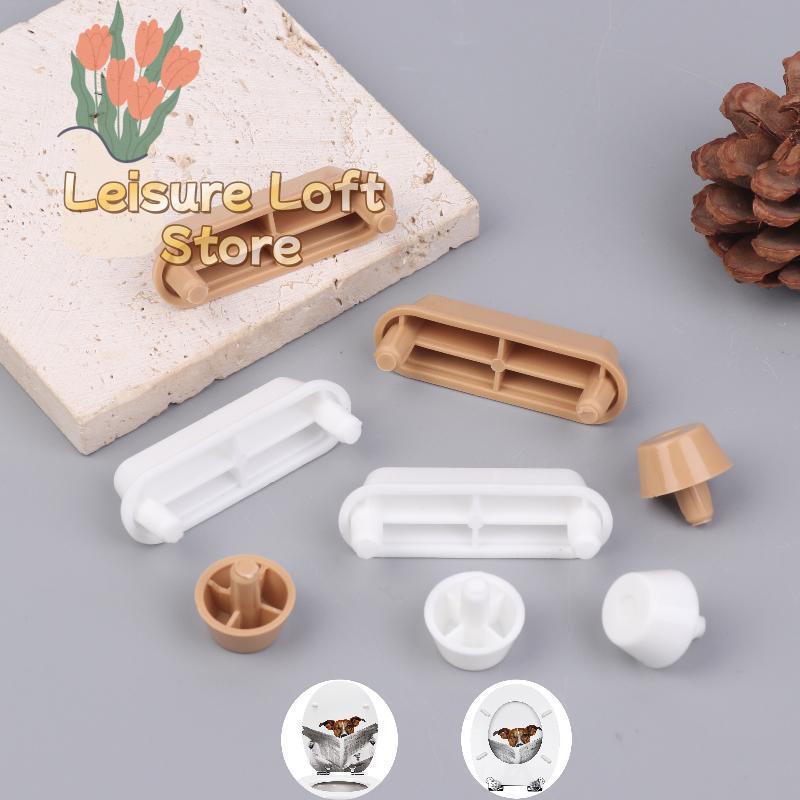 12PCS Silicone Toilet Seat Buffer Kit – Universal Shock Absorber Pads Prevent Slamming & Noise, Easy Install, Durable