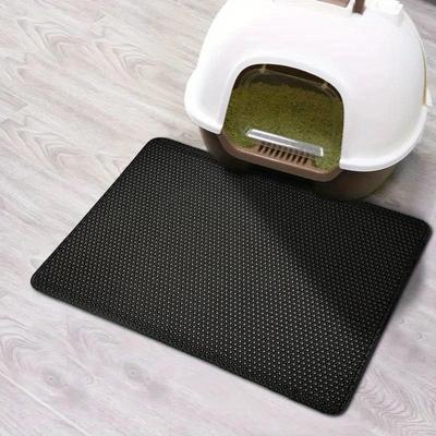 Kattenbakmat Met Cadeau Dubbellaags Waterdicht Huisdier Kattenbakmat Antislip Zand Kattenpad Wasbare Bedmat Schone Pad Producten