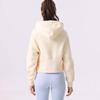 Women's Casual Cotton Zipper Hoodie - Autumn/Winter Yoga & Fitness Wear