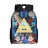 G-Gravity Falls Backpack for Kids Girls Boys Lightweight School Bag for Toddlers Kindergarten