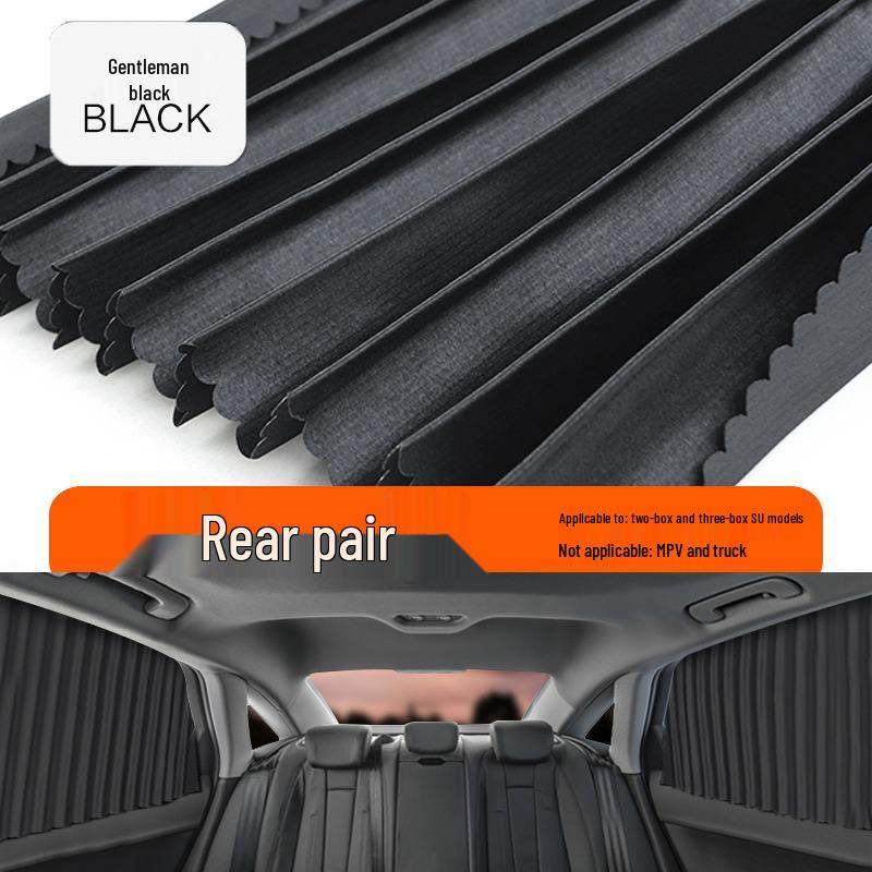 Automatisch einziehbare Auto-Sonnenblende - Wärmeisolierung & UV-Schutz für den Sommer