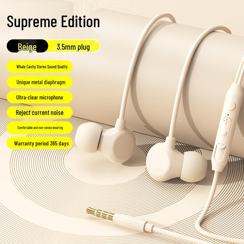 Comfortable Type-C Wired In-Ear Sleep & Gaming Earphones - Painless Long Wear Design