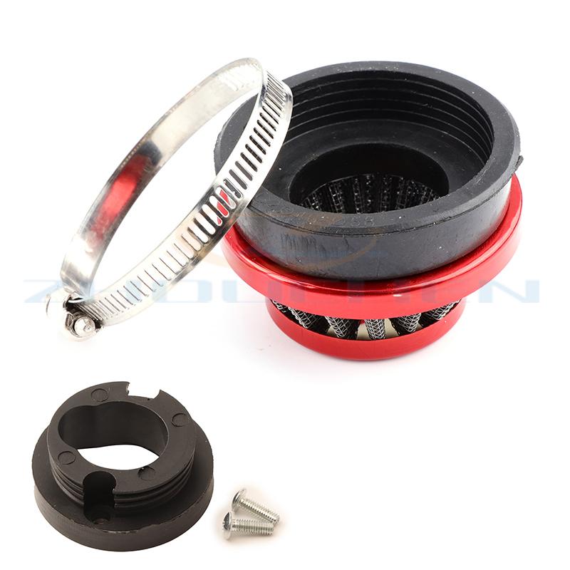 Air Filter 2 Stroke for Pocket Bike 47cc 49cc Engine Carb Carburetor Mini Quad ATV Dirt Bike MiniMoto Go Kart Buggy