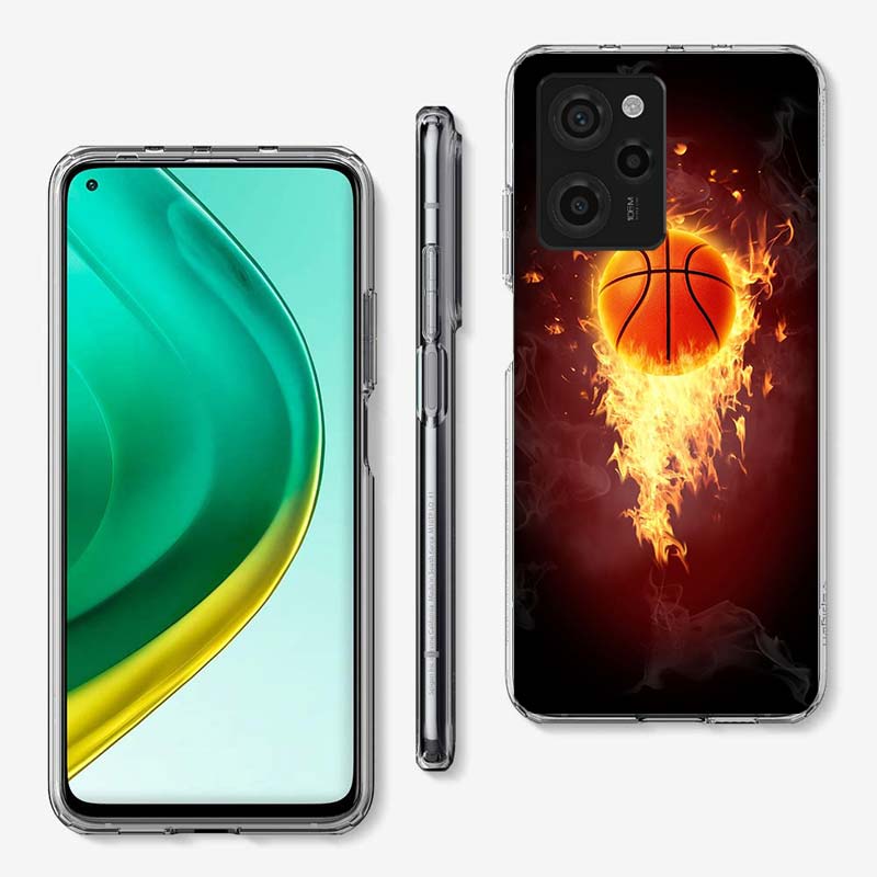 Basketball Cover Phone Case For Xiaomi Poco M8 M7 M6 M4 M3 X7 X6 X4 Pro F7 Ultra M5S Mi 14 14T 15 15T 12T 10T Pro 12S 12 11 Lite