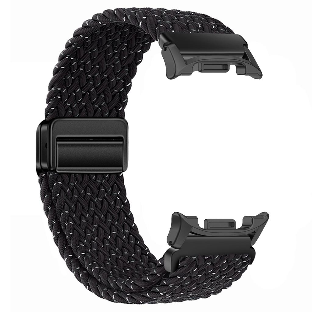 Braided Nylon Band for Samsung Galaxy Watch 8/8 Classic 46mm Magnetic Buckle for Galaxy Ultra 2025/7 47mm Colorful Sport Strap