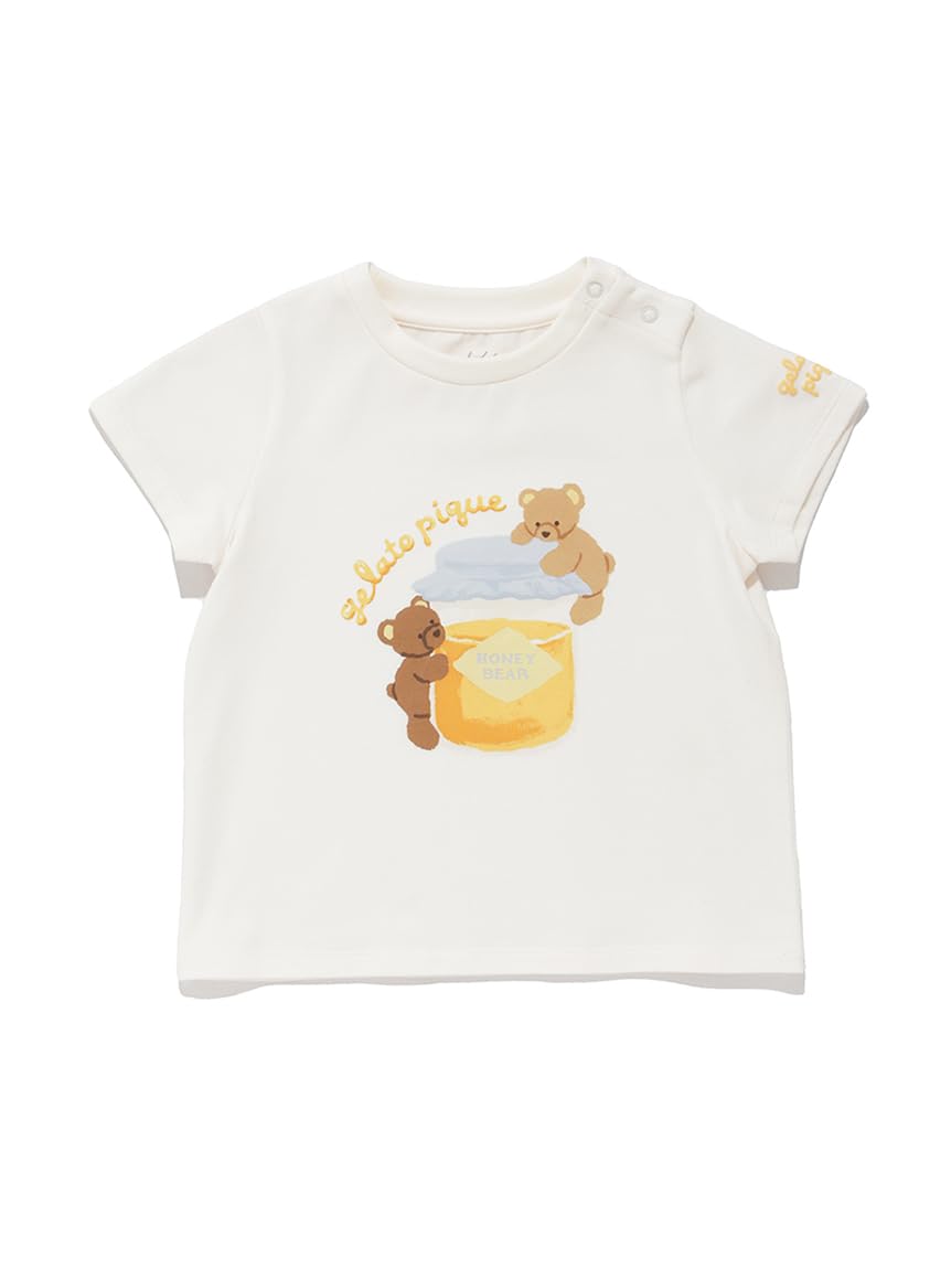 

Baby Honey Bear Print [Gelato Pique] T-Shirt