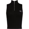 Womens/Ladies Ribbed Slim Sleeveless Tank Top