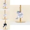 Adorable Plush Whale And Seal Keychain Accessories Soft Stuffed Animal Toys