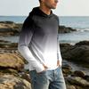 Men's 50 Plus Sun Hoodie Long Sleeve Lightweight Stretch Quick Dry Hooded Shirt for Outdoor Activities