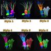 Decorative Luminous Simulated Sea Squirt Realistic Silicone Underwater Plants Lifelike Colorful Artificial Seaweed Fish Tank