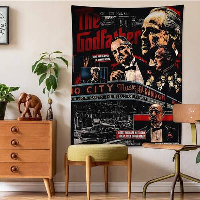 Klassieke Film The Godfather Hippie Wandkleed Wandtapijten Boheems Wandtapijt Mandala INS Huisdecoratie