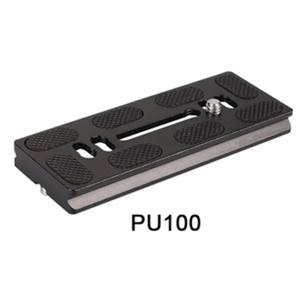 Asiento de Abrazadera de Placa de Liberación Rápida para Gimbal de Cámara Universal (PU 40/50/60/70/100MM)
