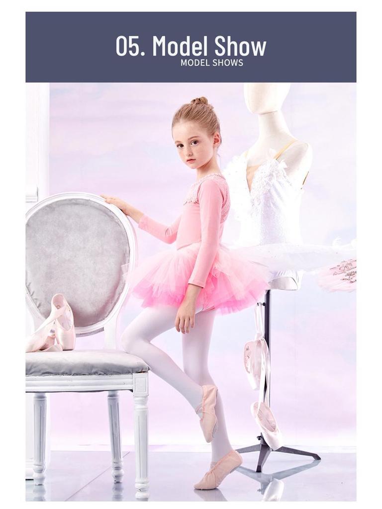 Girls' Nude Base Layer Dance Tights - Velvet-Lined Warm Winter Leggings