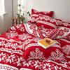 2025 New Christmas Theme Duvet Cover Set Luxury Soft Bedding Set with pillowcase skin-friendly machine washable Room Decor Gift