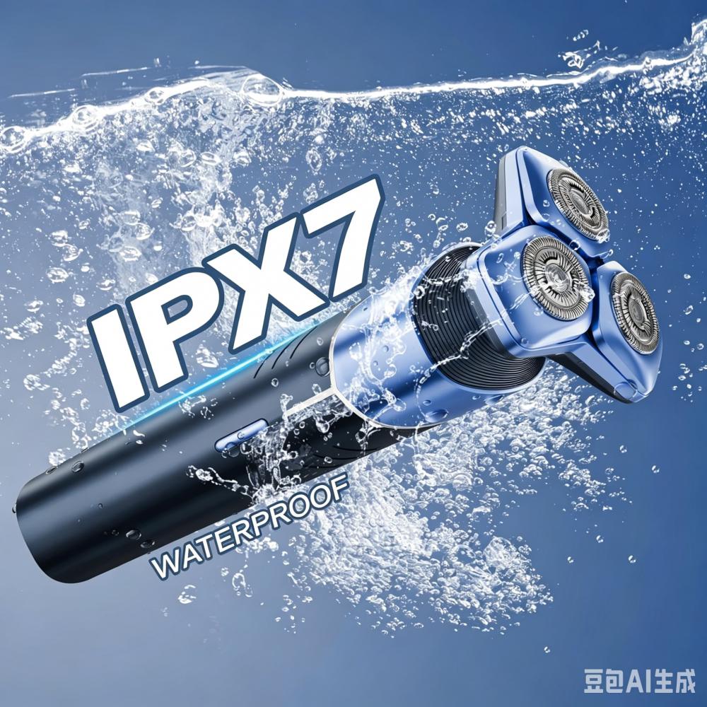 Electric Razor for Men: 3-in-1 Shaver with Hair Clipper and Nose Hair Trimmer