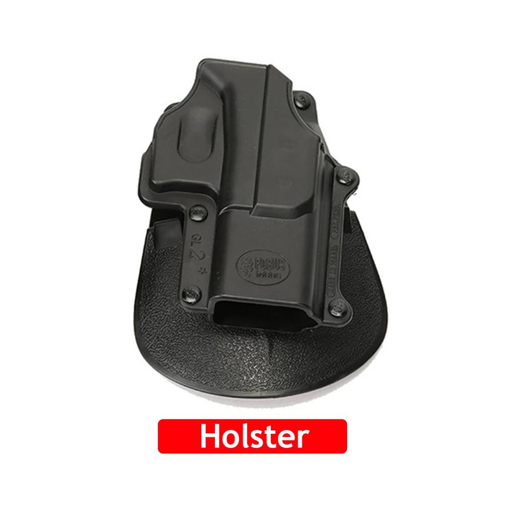 Airsoft Tactical Pistol G17 Gun Holster GLOCK 17 Mag Pouch Paintball Accessories Hunting Shooting Holder Gun Case Clip