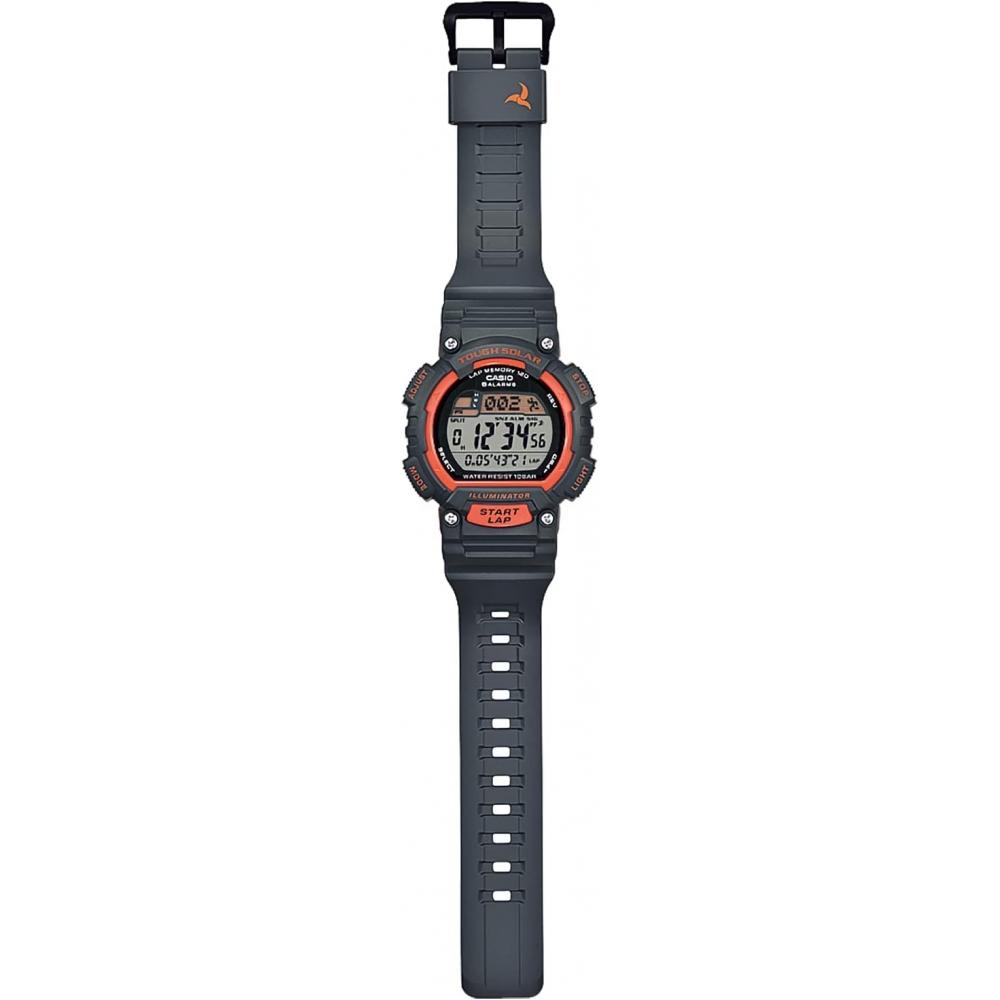 CaSio Men S Watch Black Orange Stl S100h 4ajh