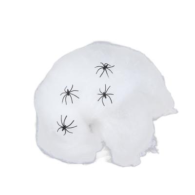 Spider Web Reusable Scary Vivid Halloween Decorative Supplies for Indoor Outdoor Parties