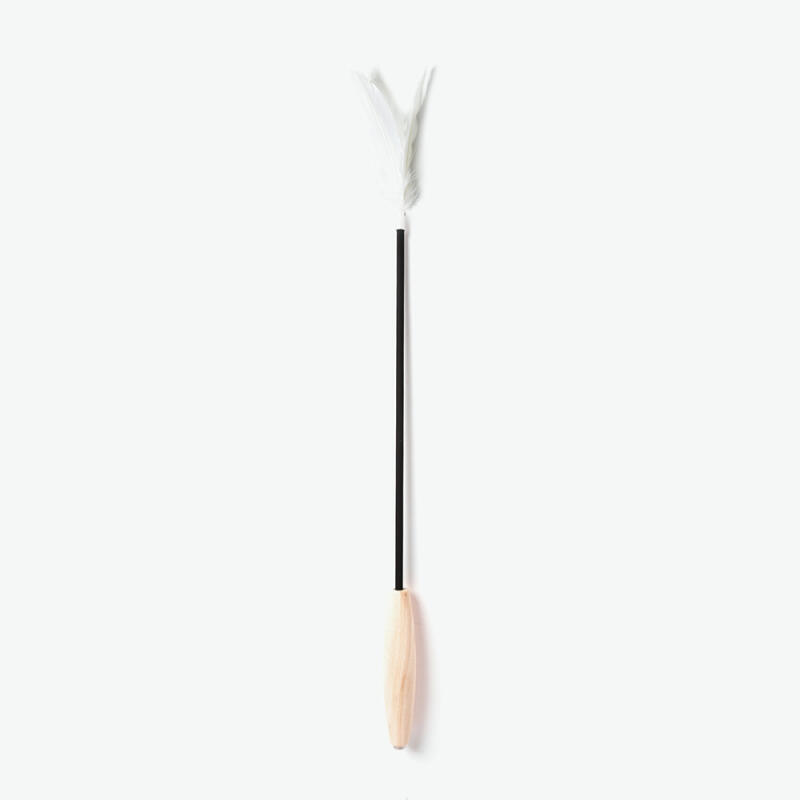 

Cat Wooden Feather Stick Toy Mix