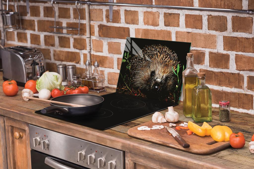 SZKLANA DESKA DO KROEJNIA 30x22 JEŻ