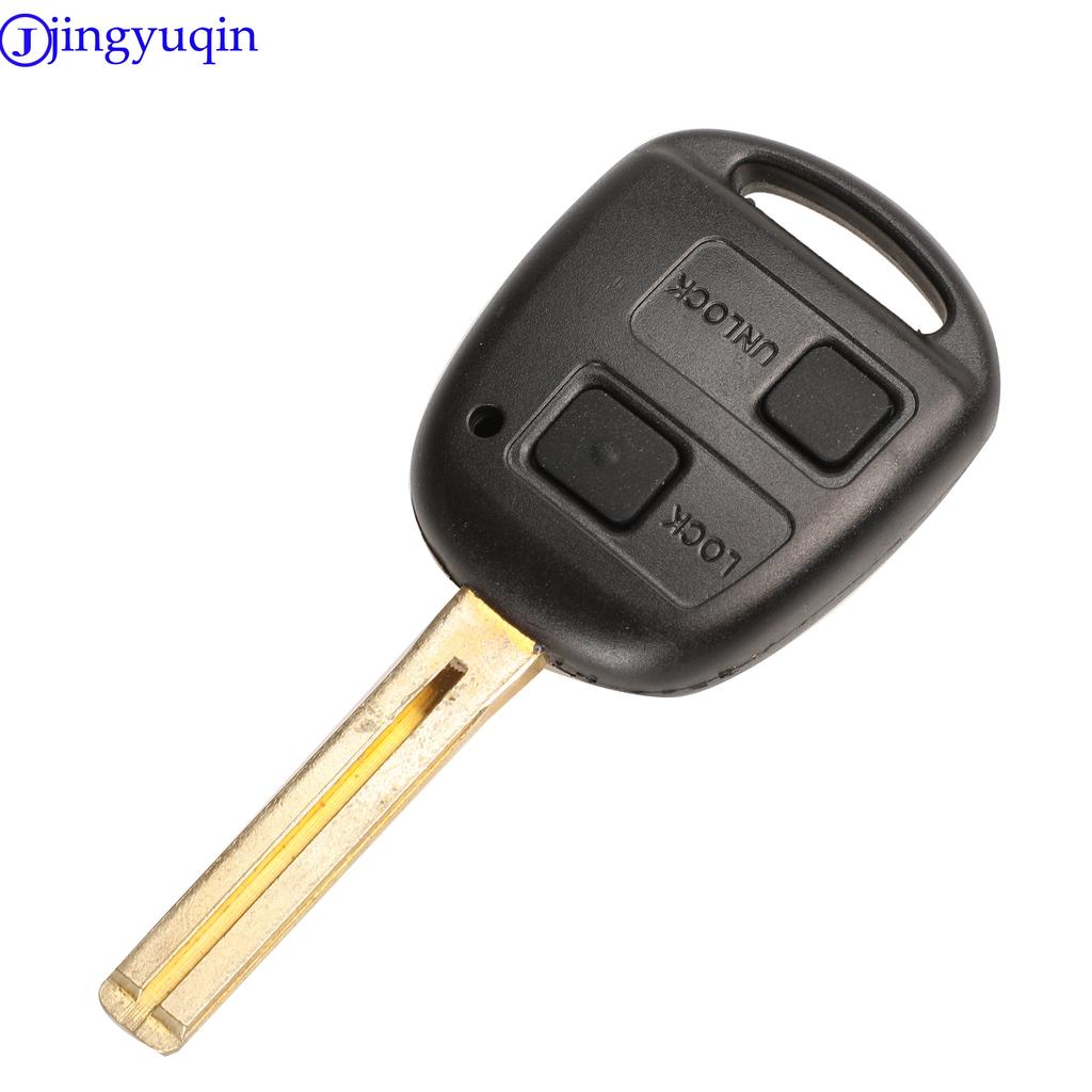 Jingyuqin Toy43 Toy48 2/3 Tasten Autoschlüssel Gehäuse Abdeckung Schale Für Toyota Avensis Corolla Für Lexus Rav4 Mit Gummipad