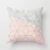 Nordic Pink Yellow Blue Geometric Cushion Pillow Case Home Living Room Sofa Bedroom Decoration Throw Pillow Case
