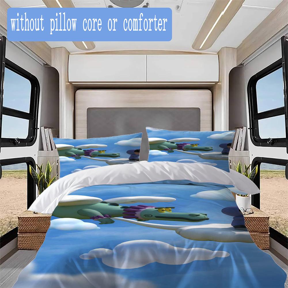Junior H Pattern Bedding,Quilt Set Quilt Cover Pillowcase Home Birthday Gift (1*duvet Cover+2*pillowcase,without core)DSJT0925516